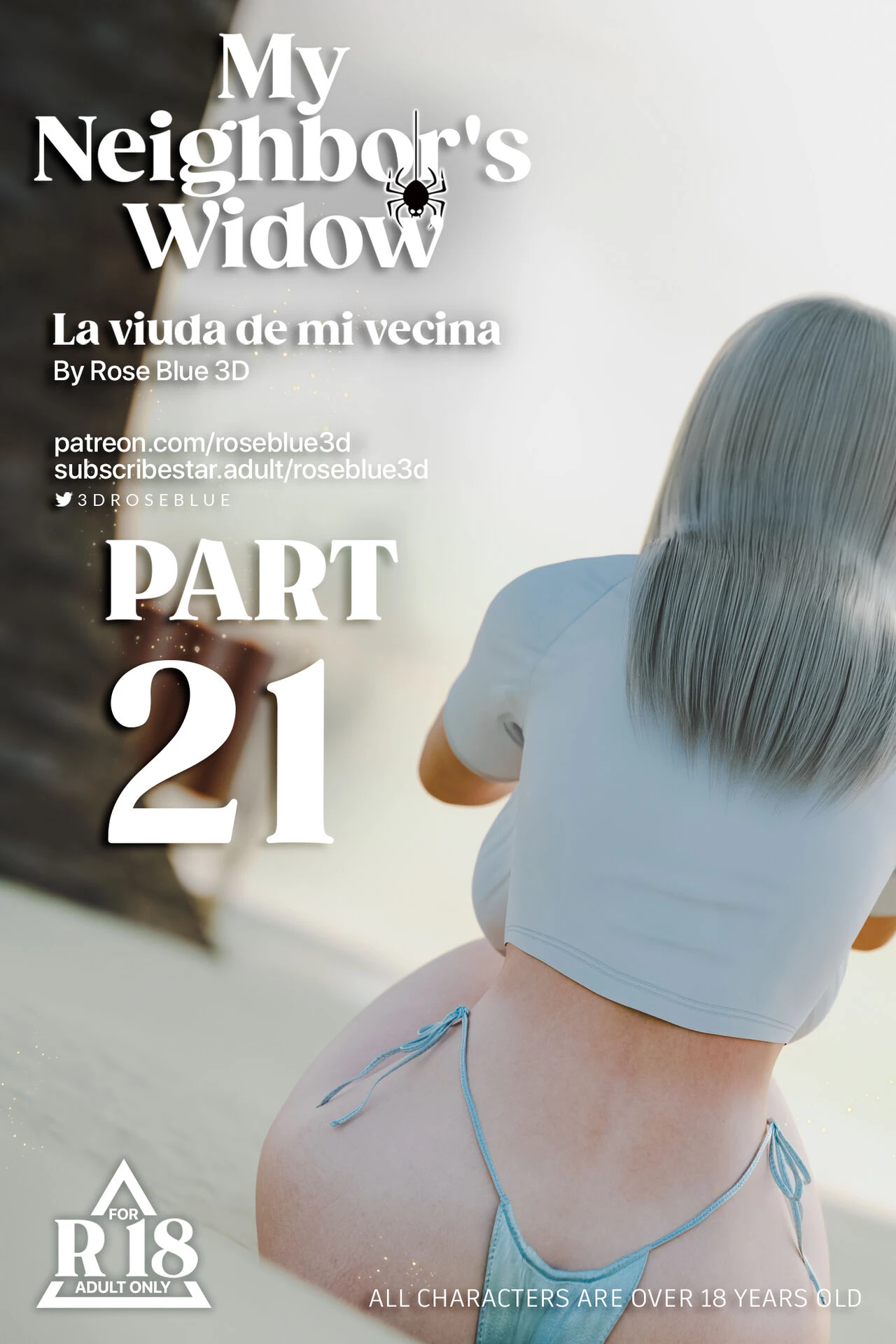My neighbor's widow 21 porn comic picture 1