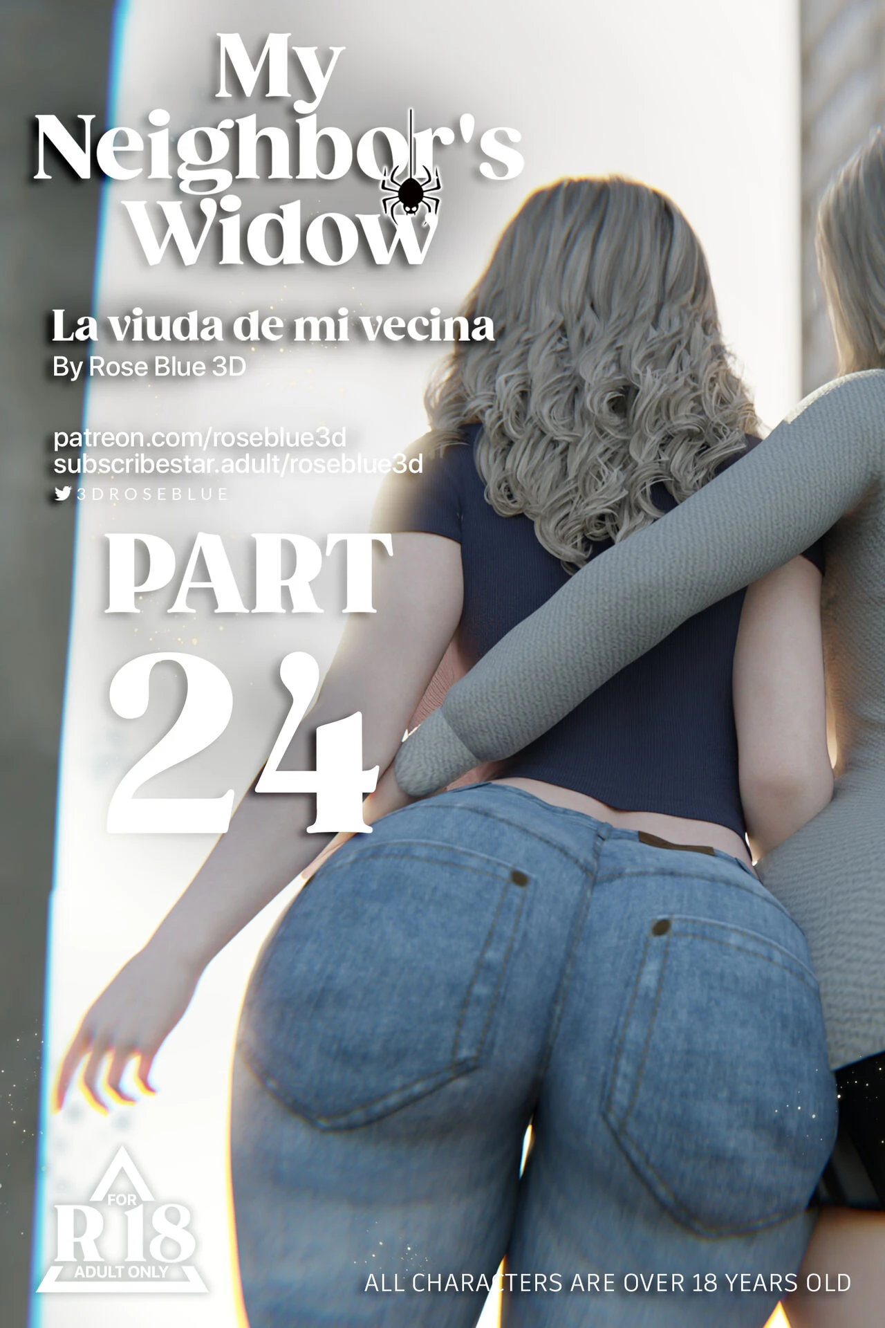 My Neighbor's widow 24 porn comic picture 1
