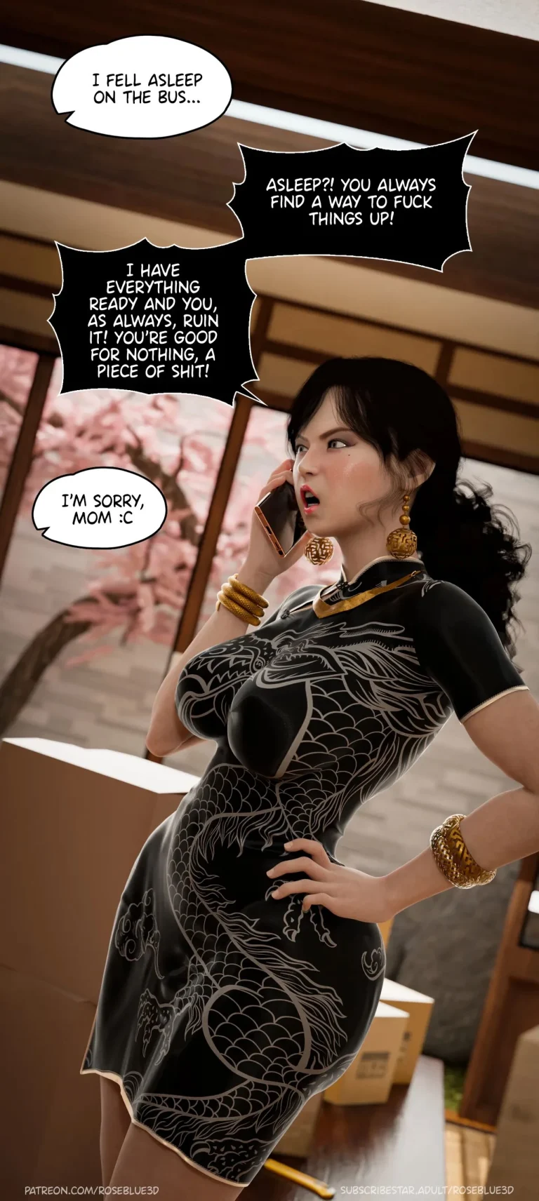 My Neighbor's Widow 25 porn comic picture 5