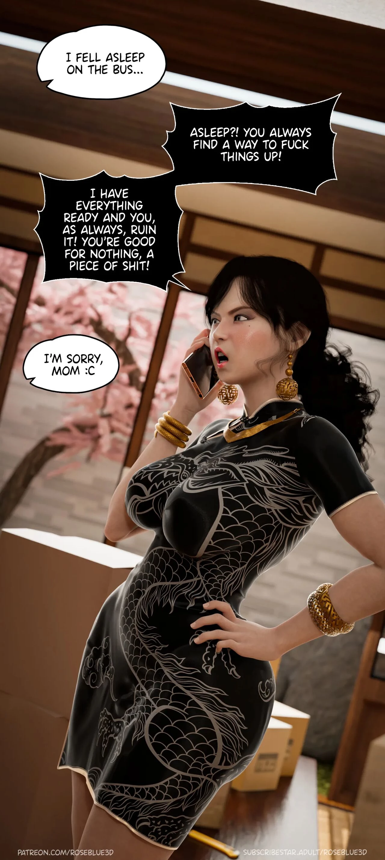 My Neighbor's Widow 25 porn comic picture 5