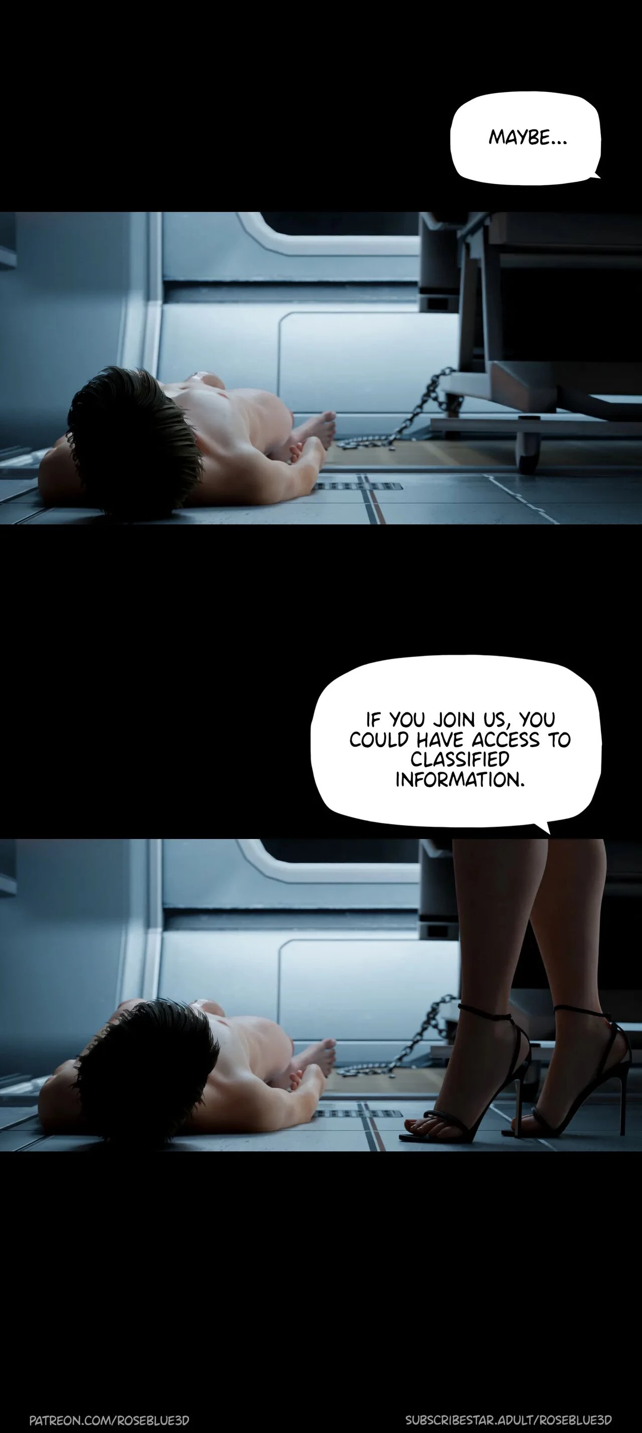 My Neighbor's Widow 25 porn comic picture 70