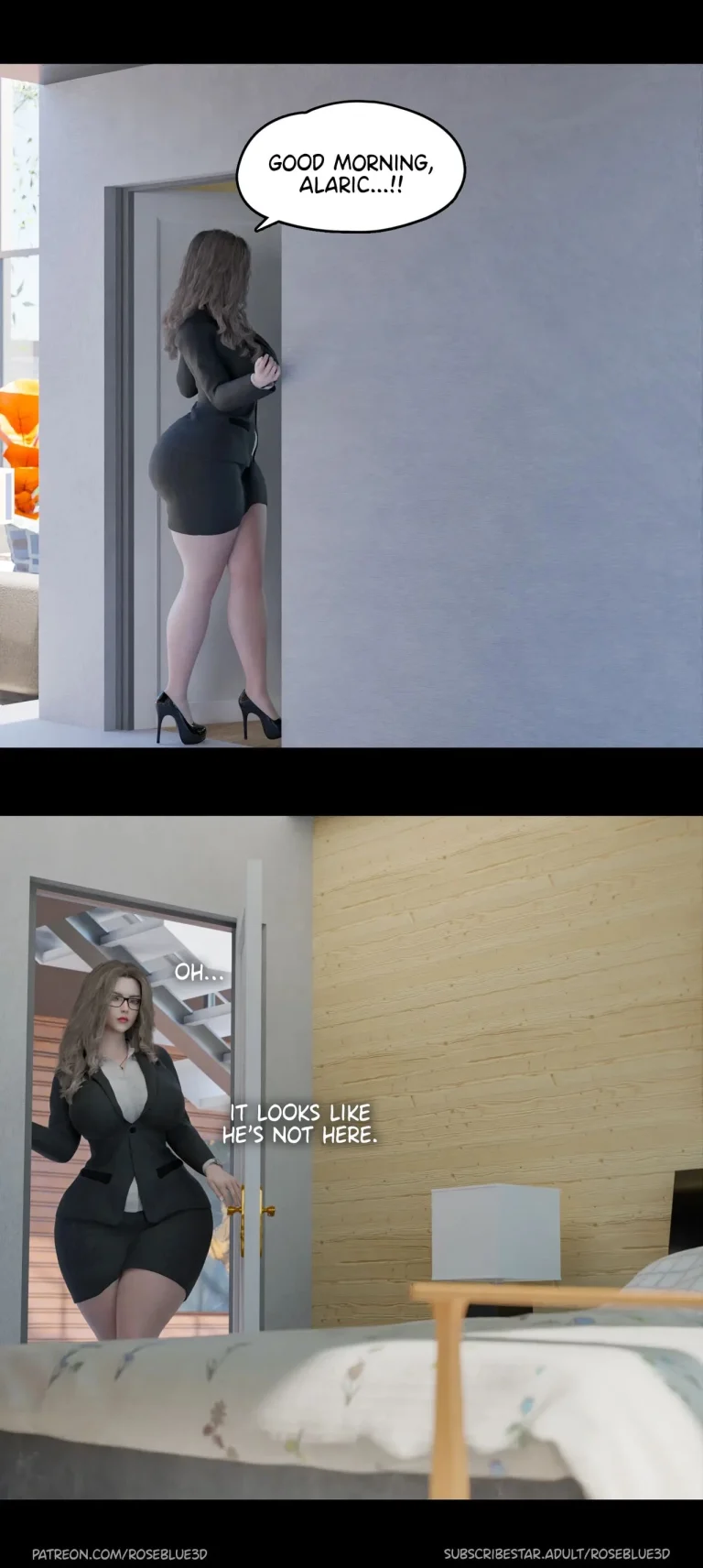 My Neighbor's Widow 26 porn comic picture 27