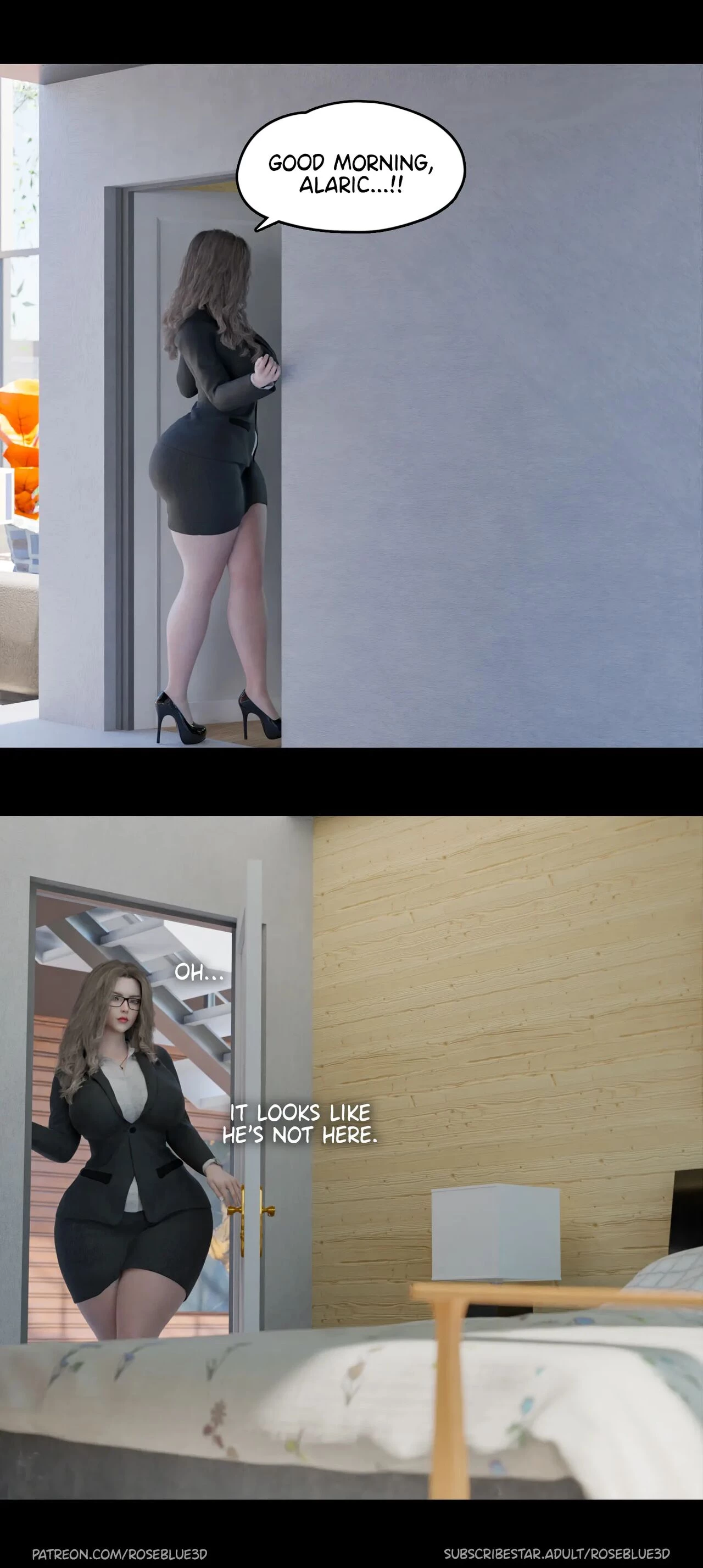 My Neighbor's Widow 26 porn comic picture 27