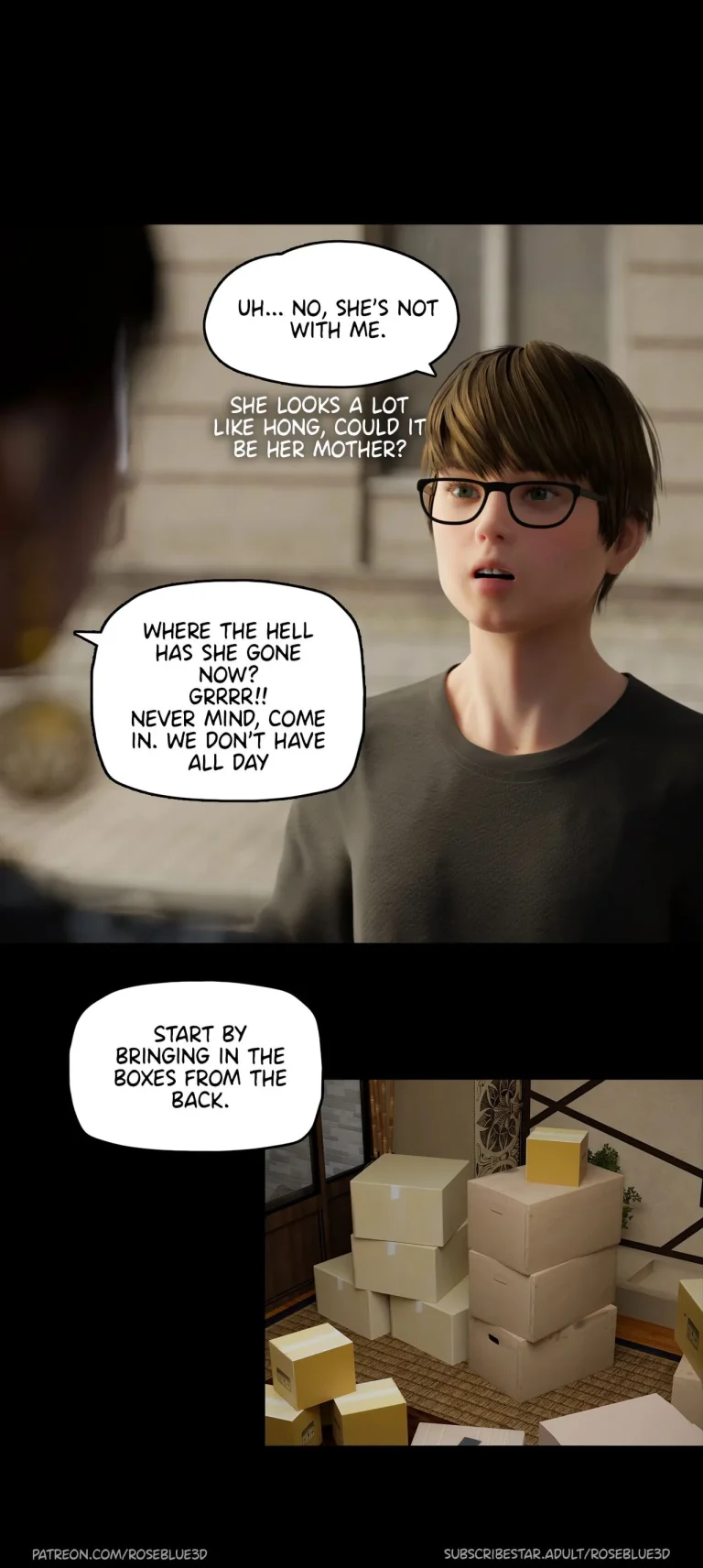 My Neighbor's Widow 26 porn comic picture 5