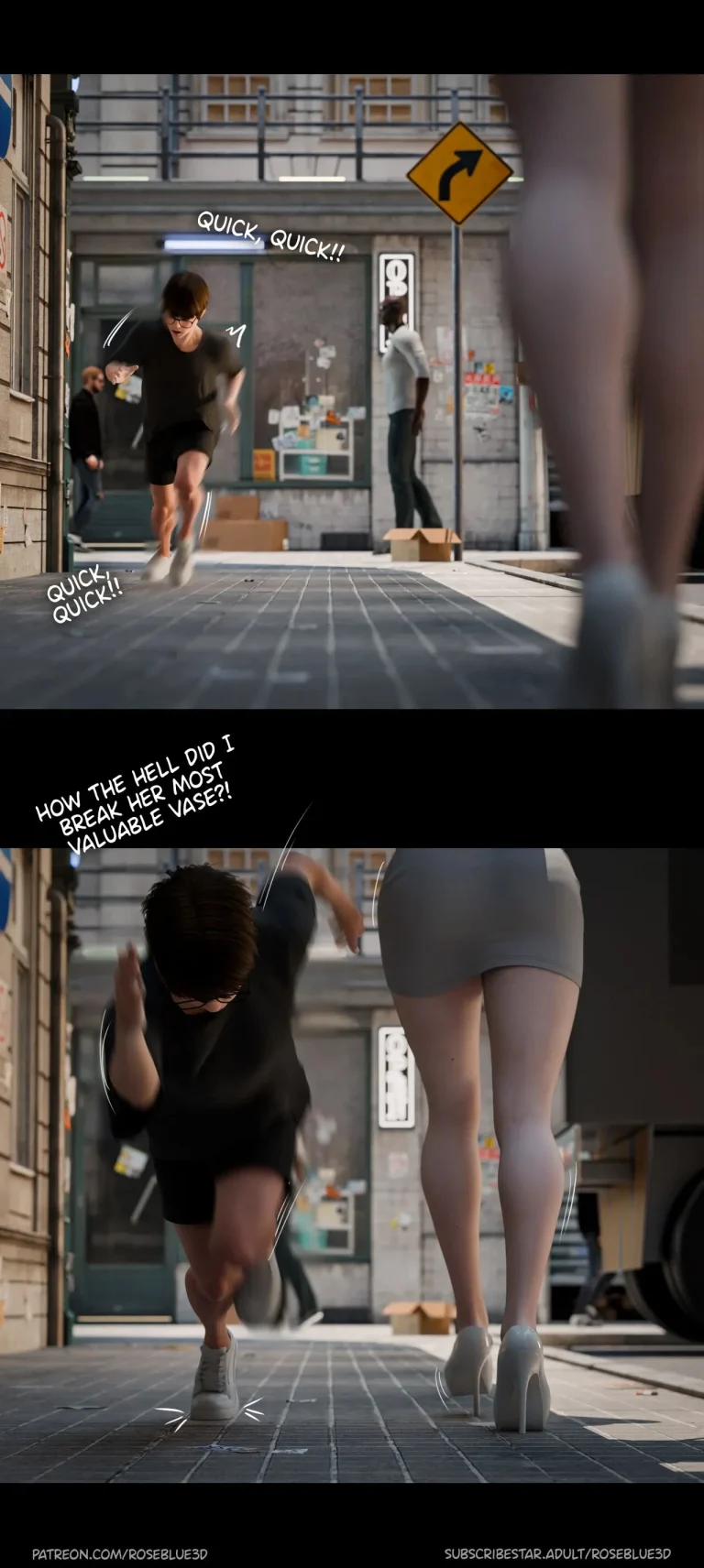 My Neighbor's Widow 26 porn comic picture 50