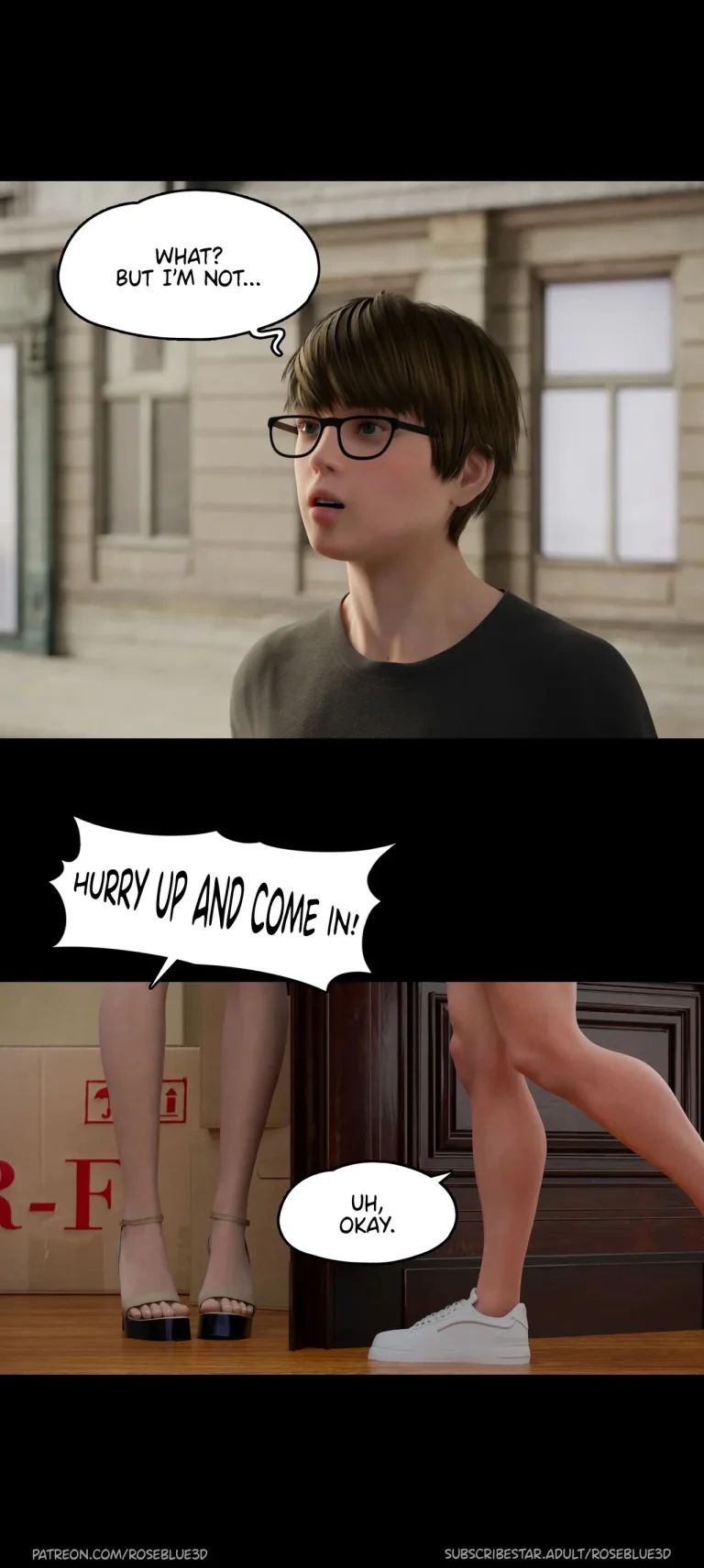 My Neighbor's Widow 26 porn comic picture 6