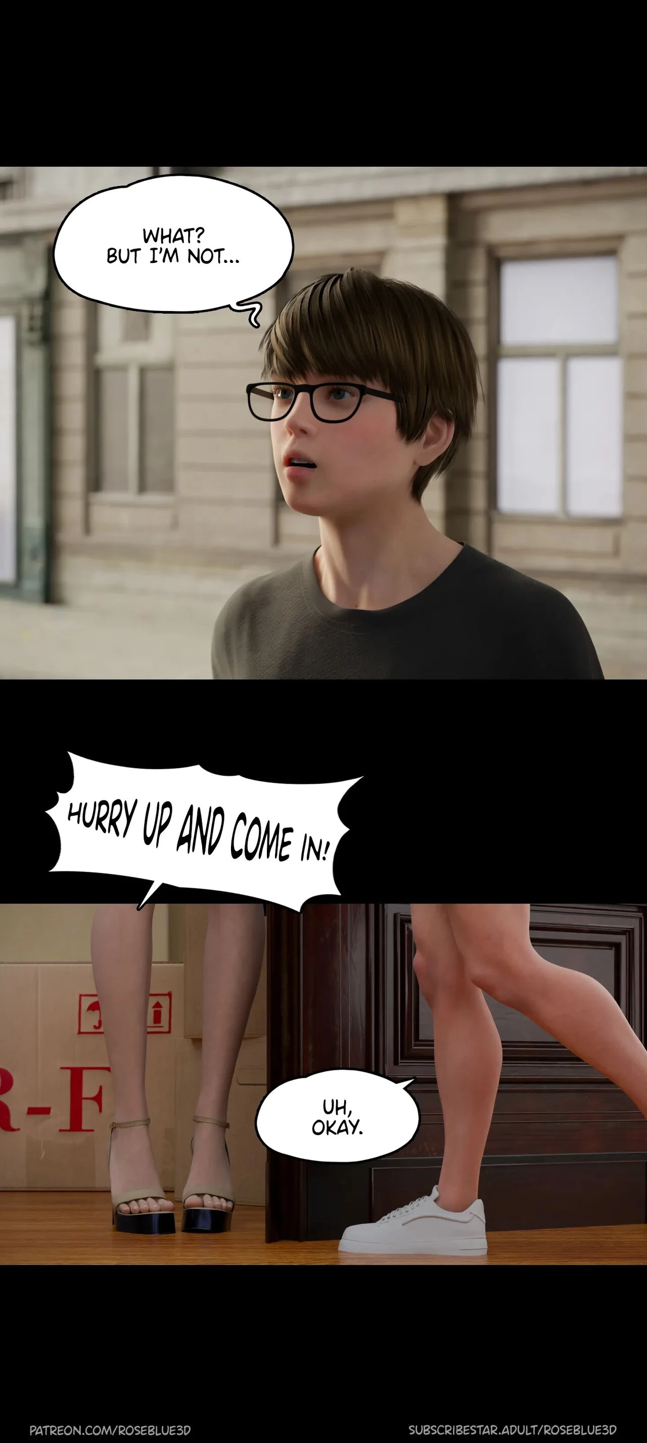 My Neighbor's Widow 26 porn comic picture 6