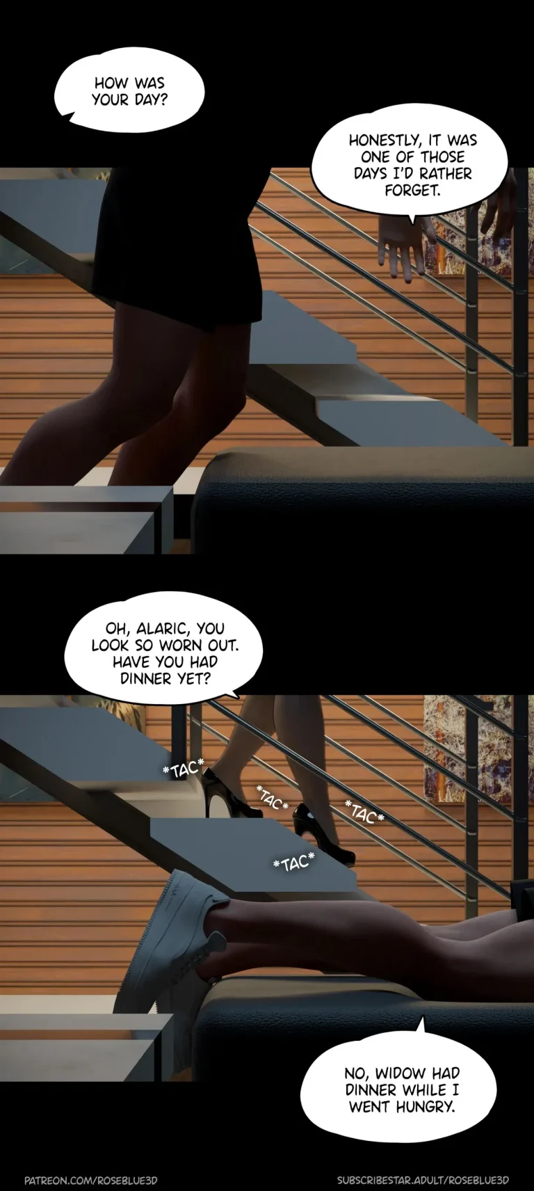 My Neighbor's Widow 26 porn comic picture 87