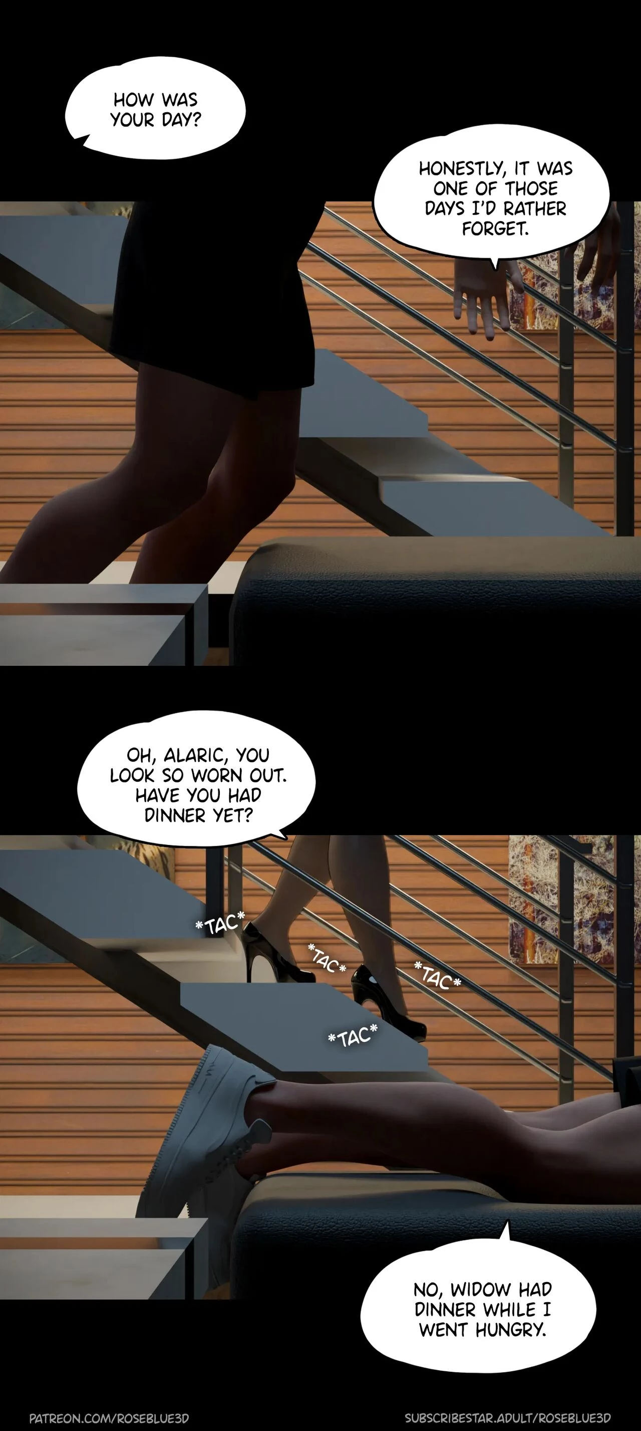 My Neighbor's Widow 26 porn comic picture 87
