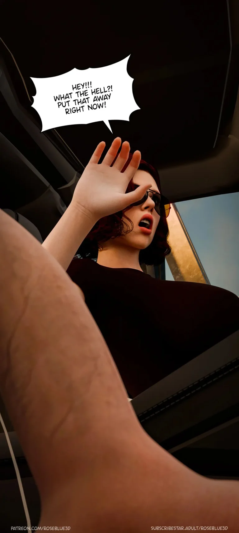 My Neighbor's Widow 27 porn comic picture 7