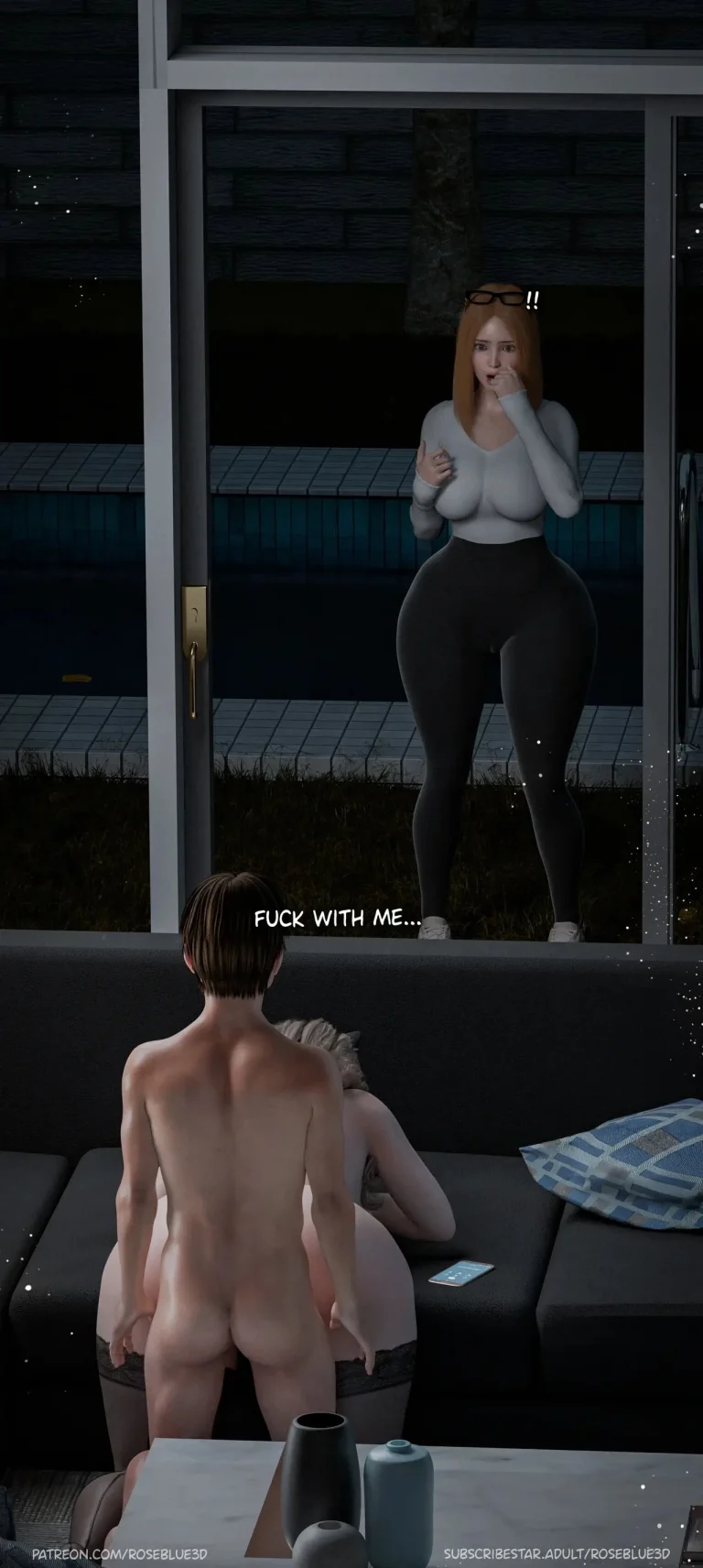 My Neighbor's Widow 28 porn comic picture 100