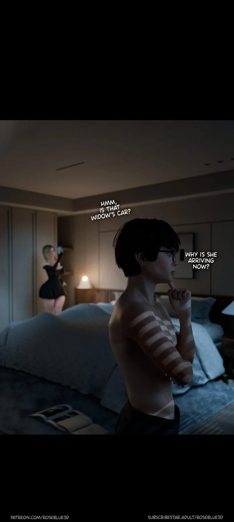 My Neighbor's Widow 32 porn comic picture 30