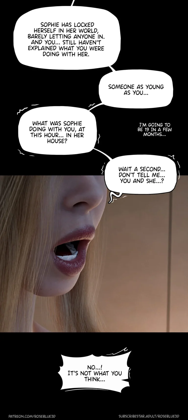 My Neighbor's Widow 32 porn comic picture 33