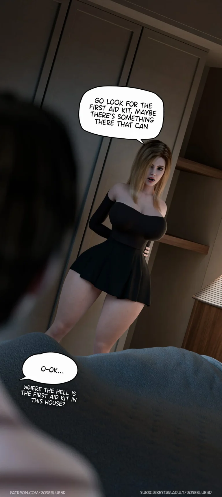 My Neighbor's Widow 32 porn comic picture 35