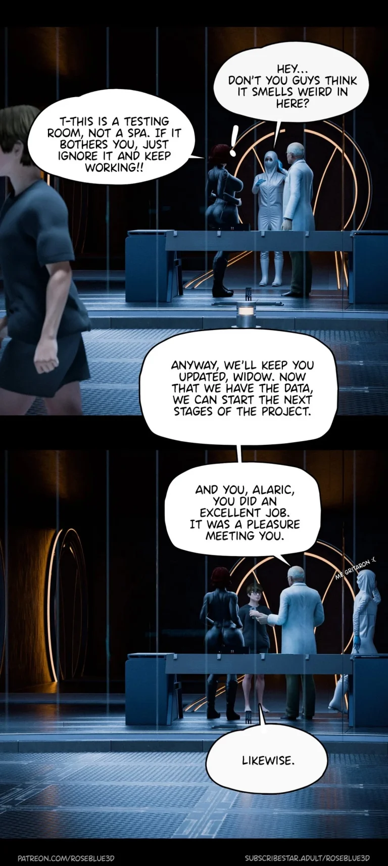 My Neighbor's Widow 34 porn comic picture 100