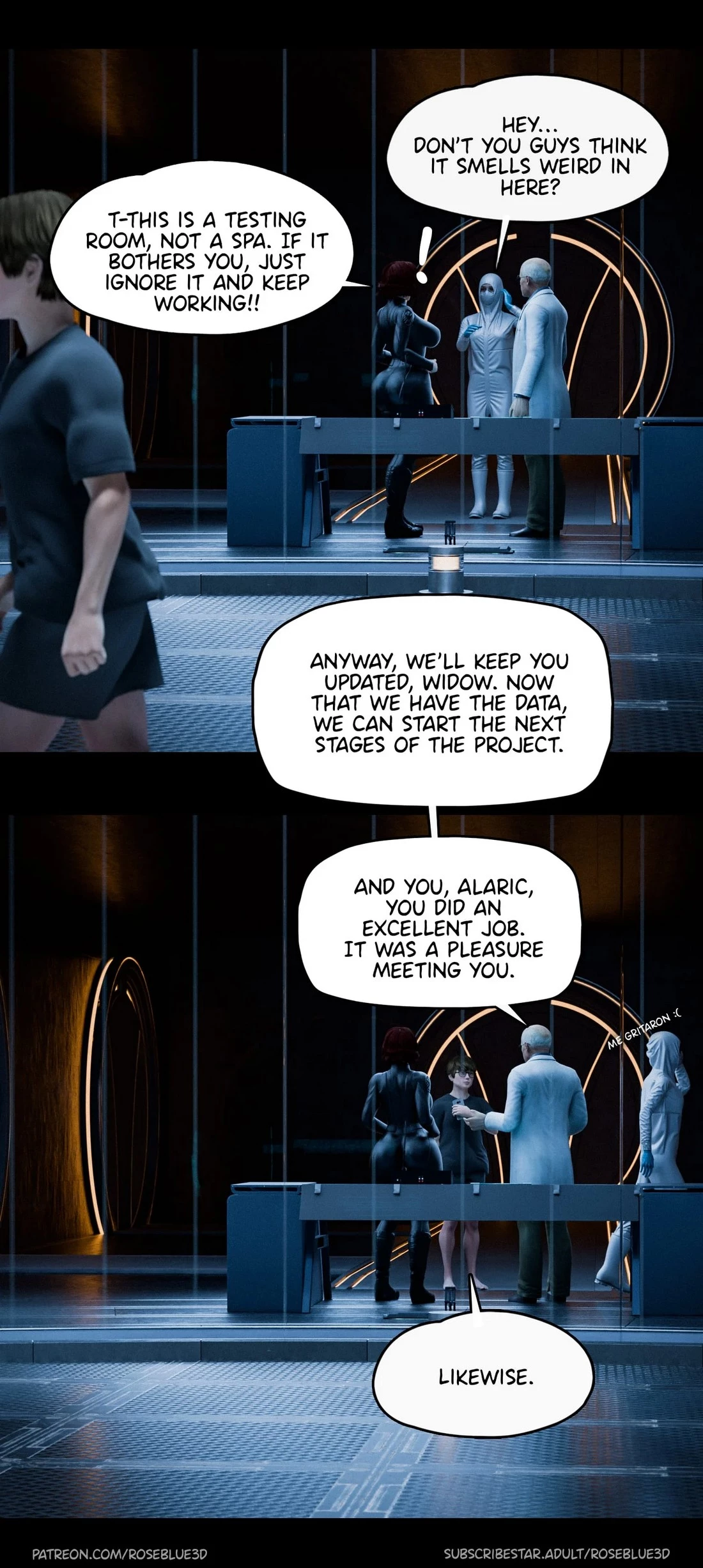 My Neighbor's Widow 34 porn comic picture 100