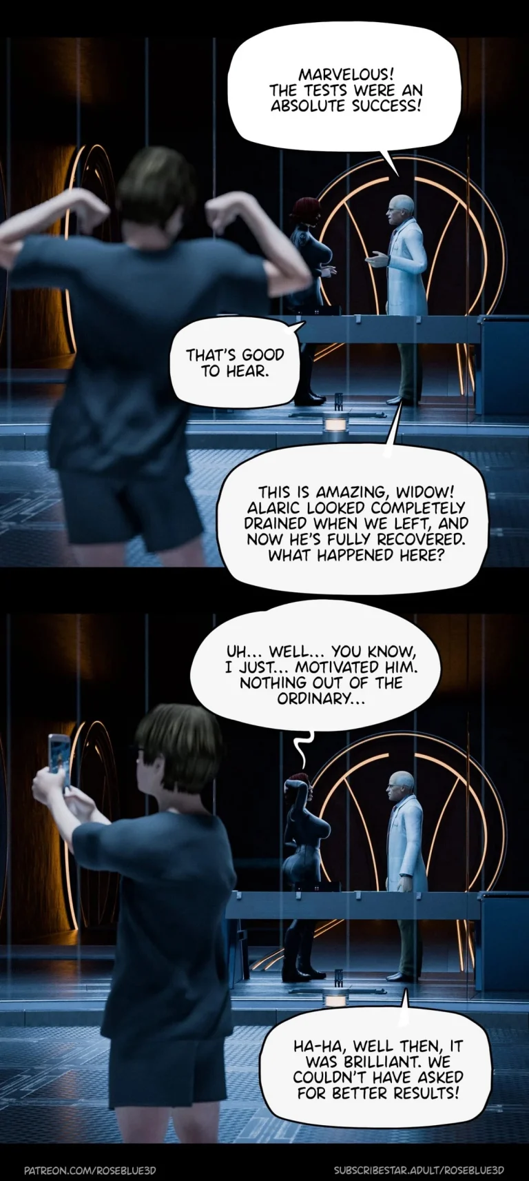 My Neighbor's Widow 34 porn comic picture 99