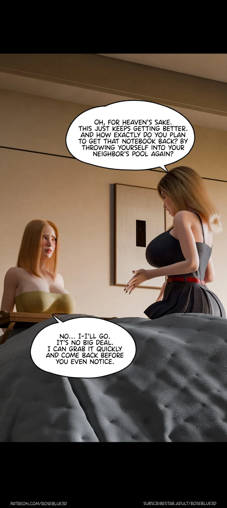 My Neighbor's Widow 35 porn comic picture 14