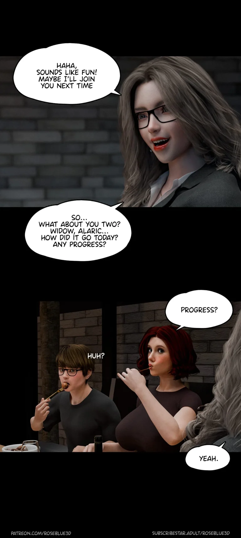 My Neighbor's Widow 35 porn comic picture 23