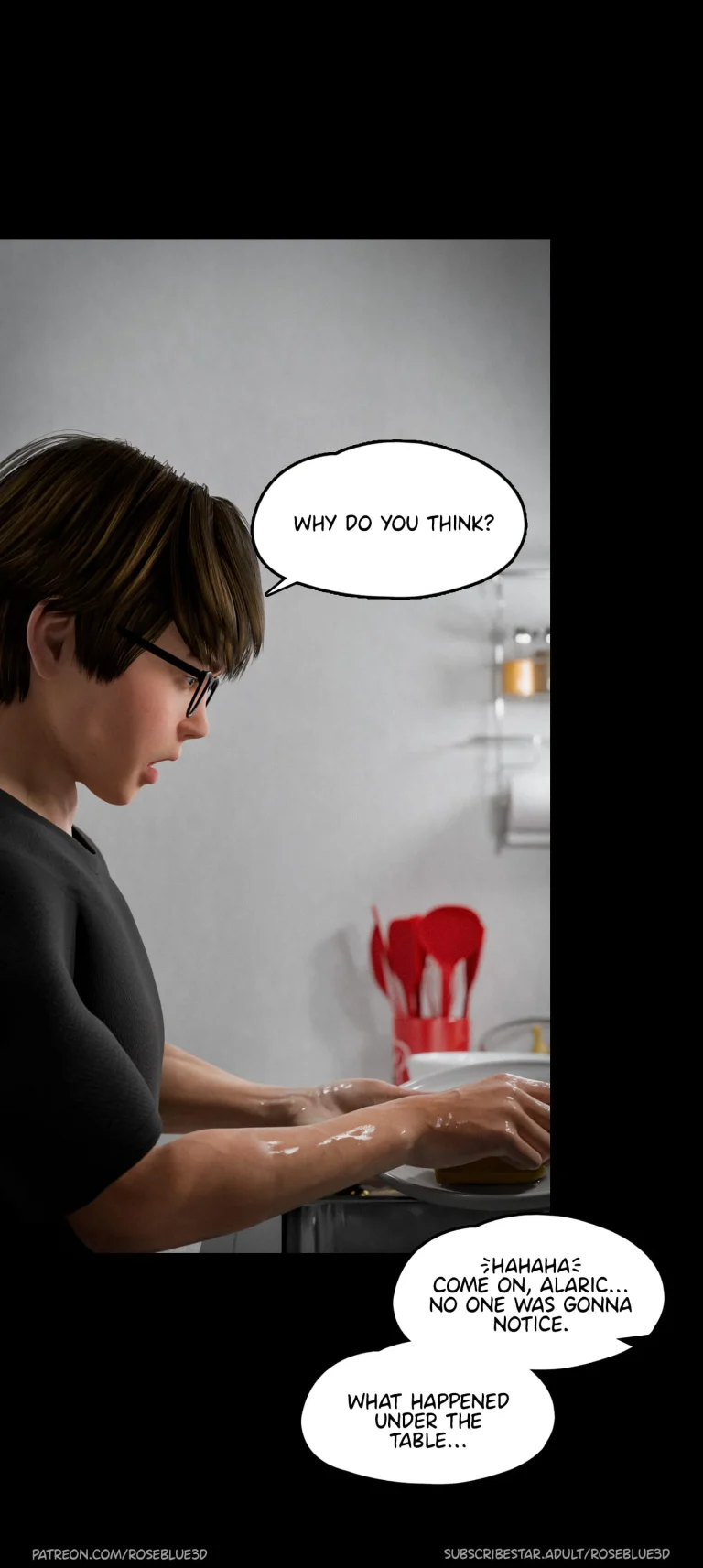 My Neighbor's Widow 35 porn comic picture 39