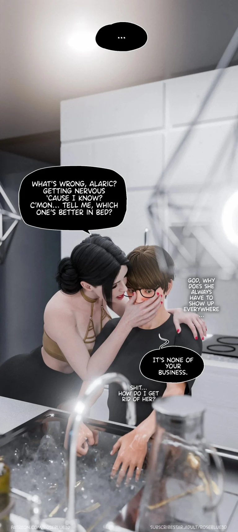 My Neighbor's Widow 36 porn comic picture 10