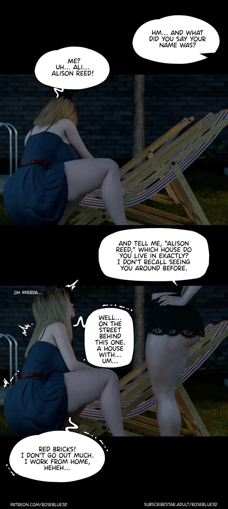 My Neighbor's Widow 37 porn comic picture 37