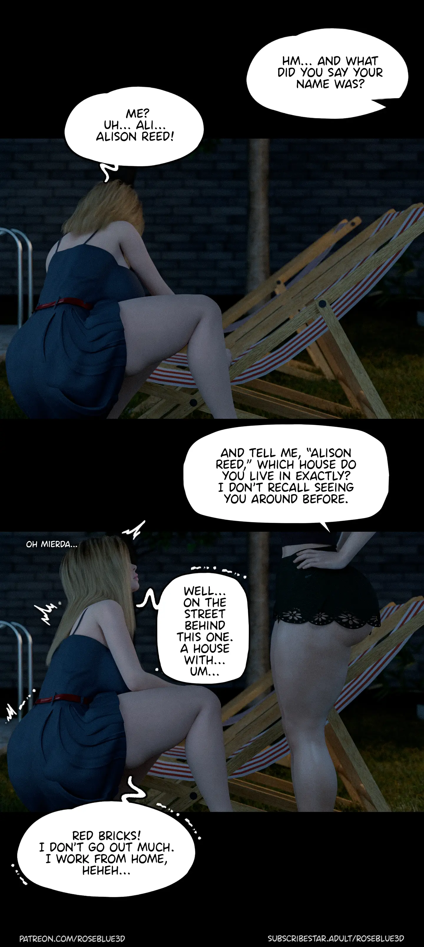 My Neighbor's Widow 37 porn comic picture 37