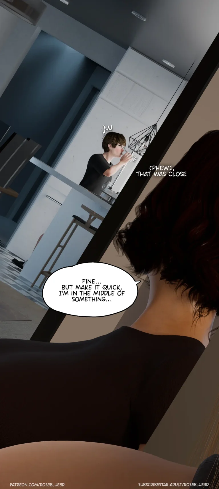 My Neighbor's Widow 37 porn comic picture 9
