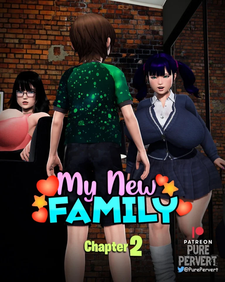 My New Family 2 porn comic picture 1