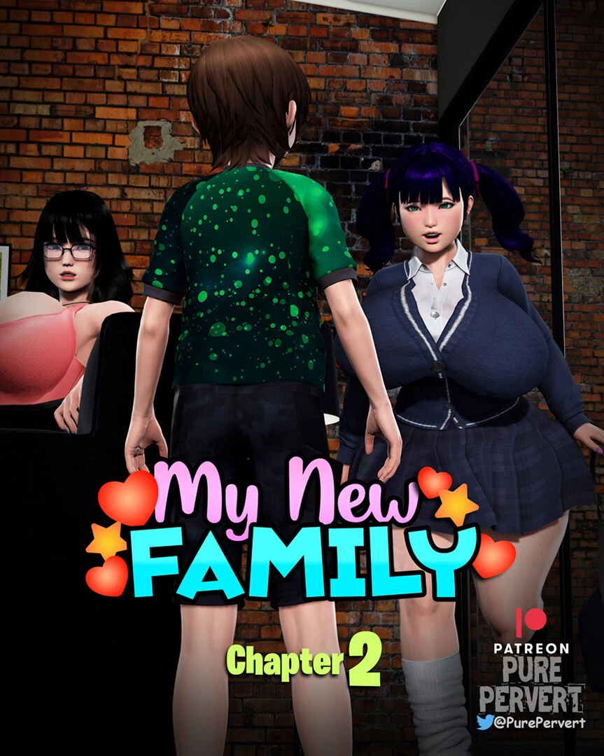 My New Family 2 porn comic picture 1
