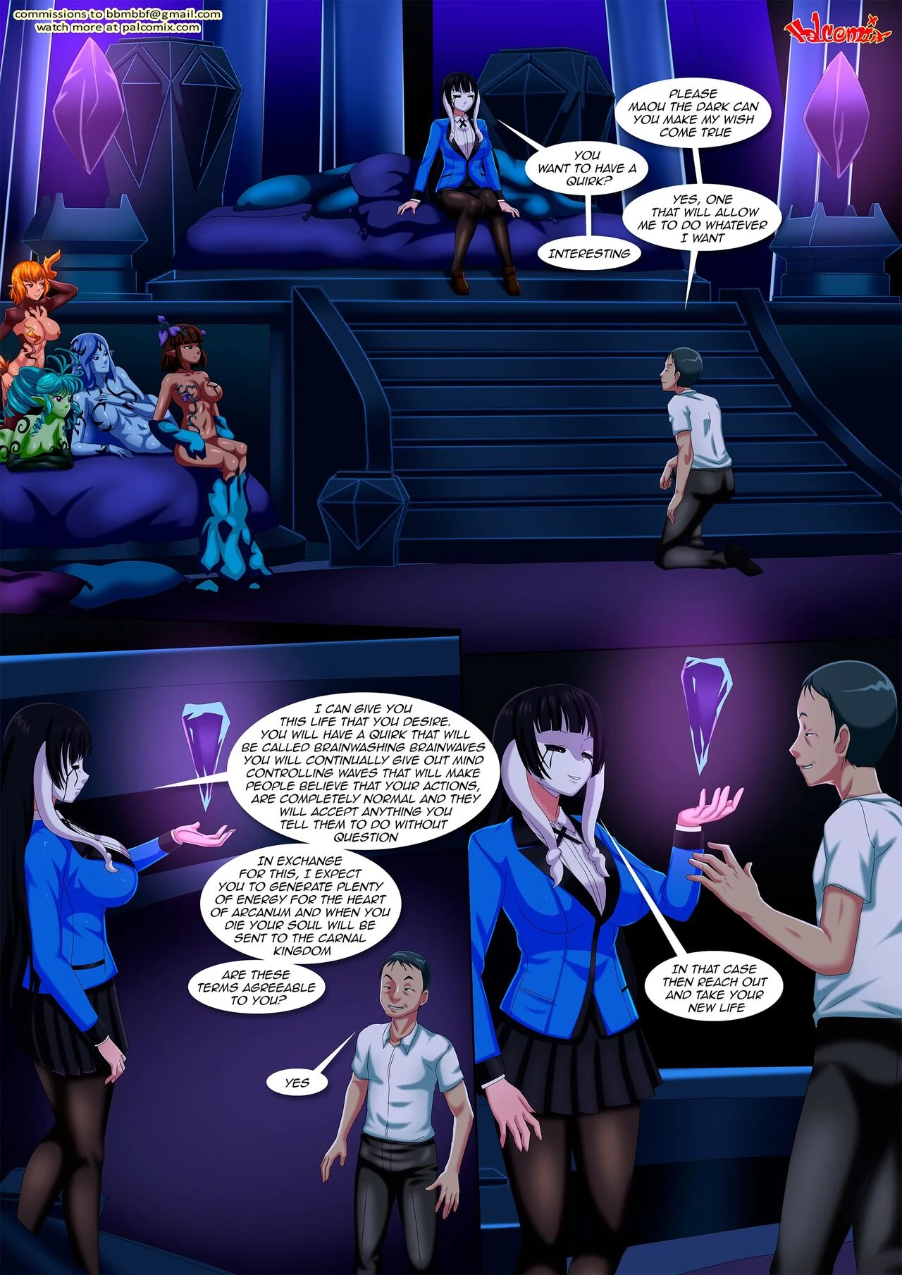 My New Life With My Quirk porn comic picture 2