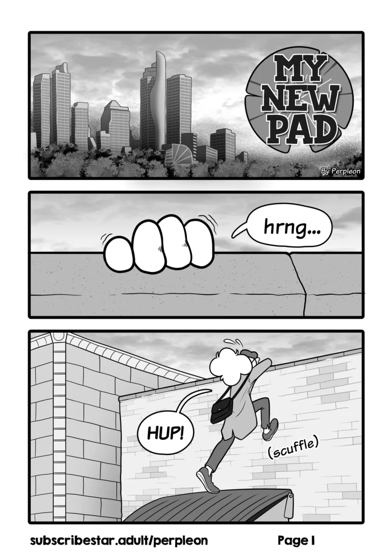 My New Pad porn comic picture 2