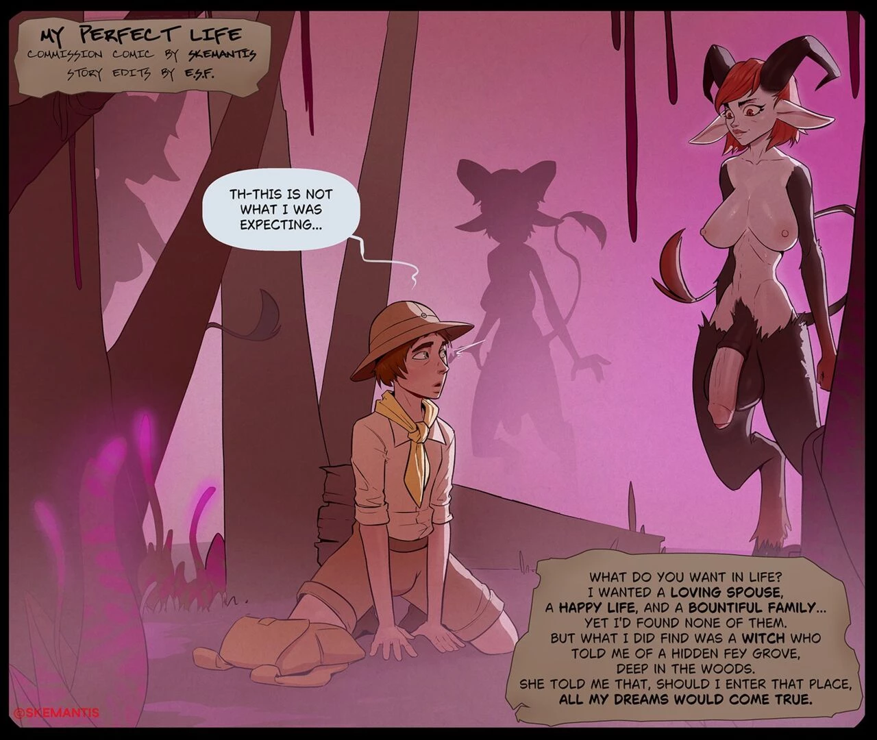 My Perfect Life porn comic picture 1