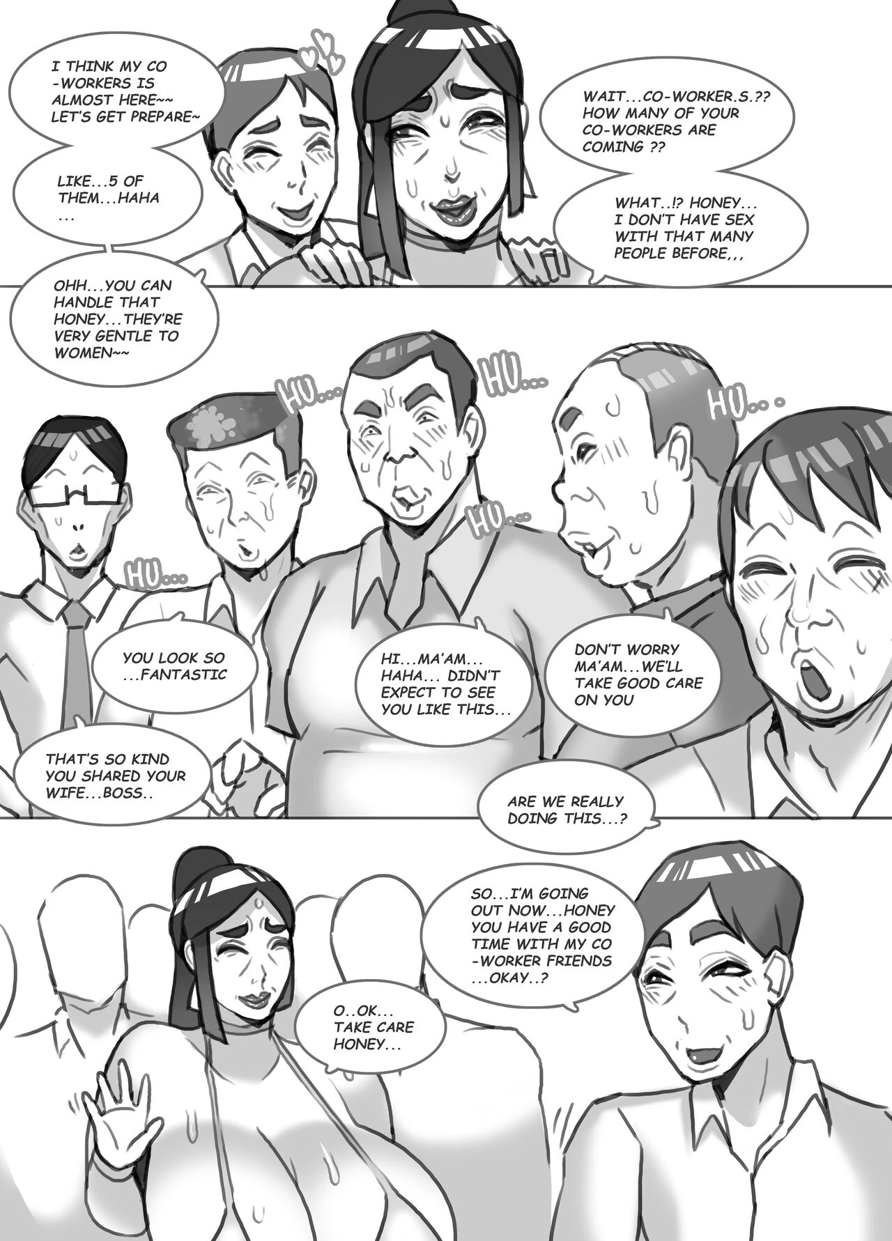 My Pretty Wife porn comic picture 6