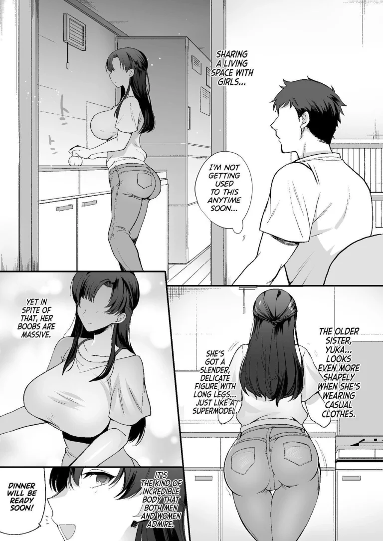 My roomates are way too lewd: Living in a one room apartment with two perverted sisters | Erosugiru Doukyonin ~Dosukebe Shimai to 1K Doukyo Seikatsu~ porn comic picture 11