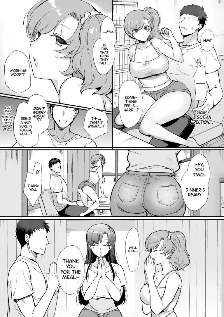 My roomates are way too lewd: Living in a one room apartment with two perverted sisters | Erosugiru Doukyonin ~Dosukebe Shimai to 1K Doukyo Seikatsu~ porn comic picture 12