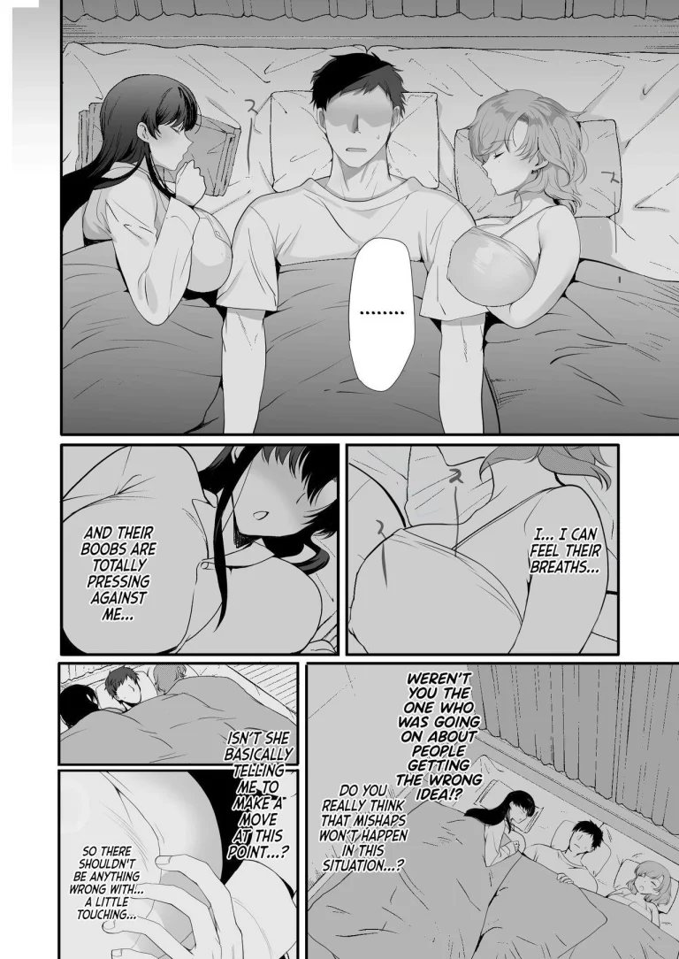 My roomates are way too lewd: Living in a one room apartment with two perverted sisters | Erosugiru Doukyonin ~Dosukebe Shimai to 1K Doukyo Seikatsu~ porn comic picture 19