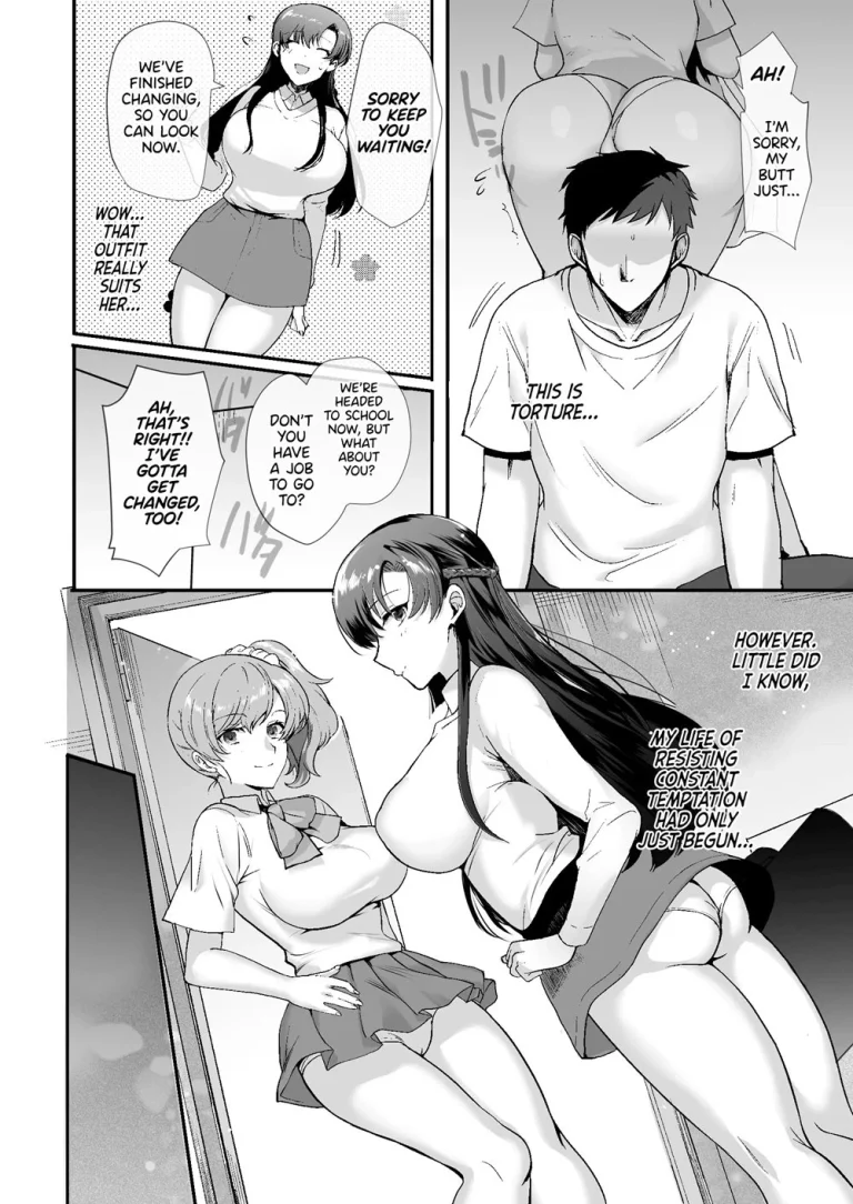 My roomates are way too lewd: Living in a one room apartment with two perverted sisters | Erosugiru Doukyonin ~Dosukebe Shimai to 1K Doukyo Seikatsu~ porn comic picture 23