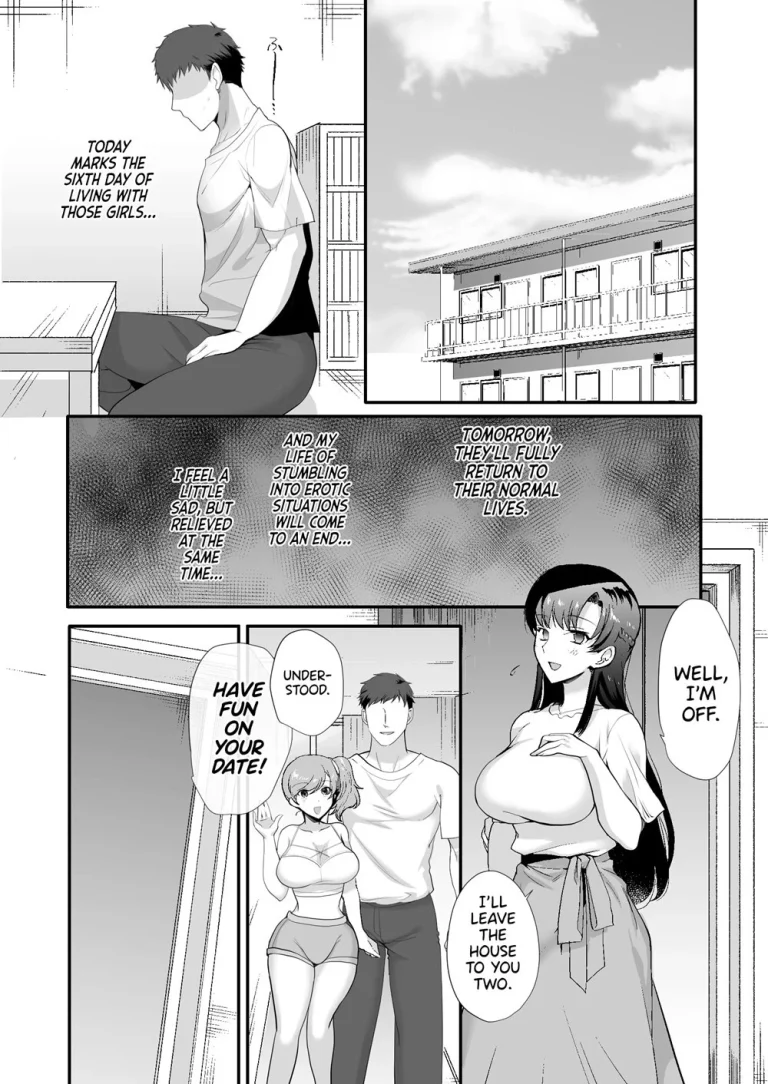 My roomates are way too lewd: Living in a one room apartment with two perverted sisters | Erosugiru Doukyonin ~Dosukebe Shimai to 1K Doukyo Seikatsu~ porn comic picture 35