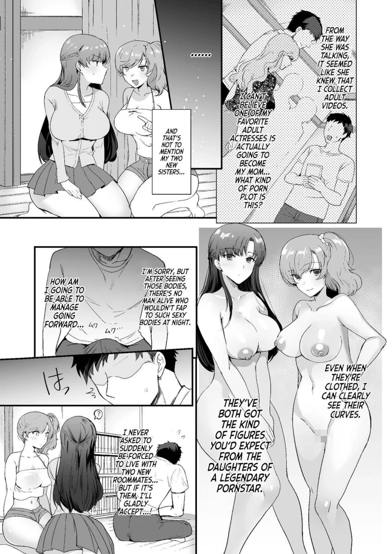 My roomates are way too lewd: Living in a one room apartment with two perverted sisters | Erosugiru Doukyonin ~Dosukebe Shimai to 1K Doukyo Seikatsu~ porn comic picture 5