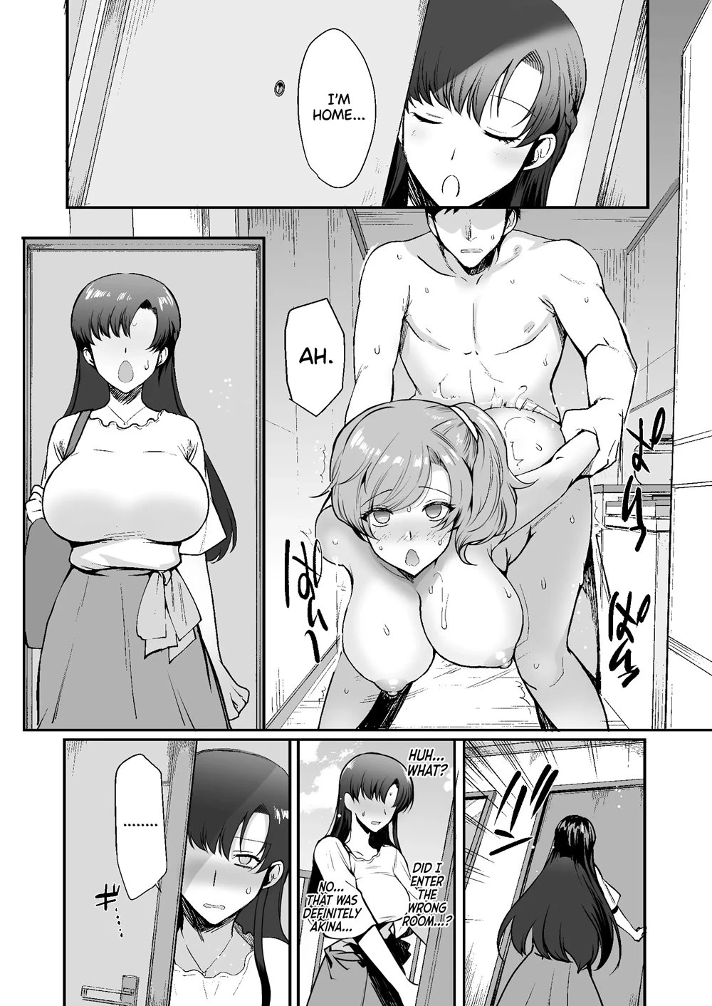 My roomates are way too lewd: Living in a one room apartment with two perverted sisters | Erosugiru Doukyonin ~Dosukebe Shimai to 1K Doukyo Seikatsu~ porn comic picture 55