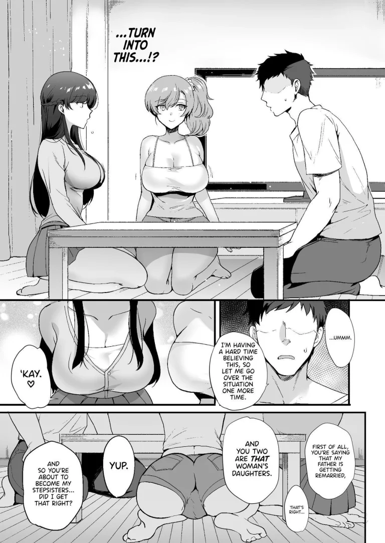 My roomates are way too lewd: Living in a one room apartment with two perverted sisters | Erosugiru Doukyonin ~Dosukebe Shimai to 1K Doukyo Seikatsu~ porn comic picture 7