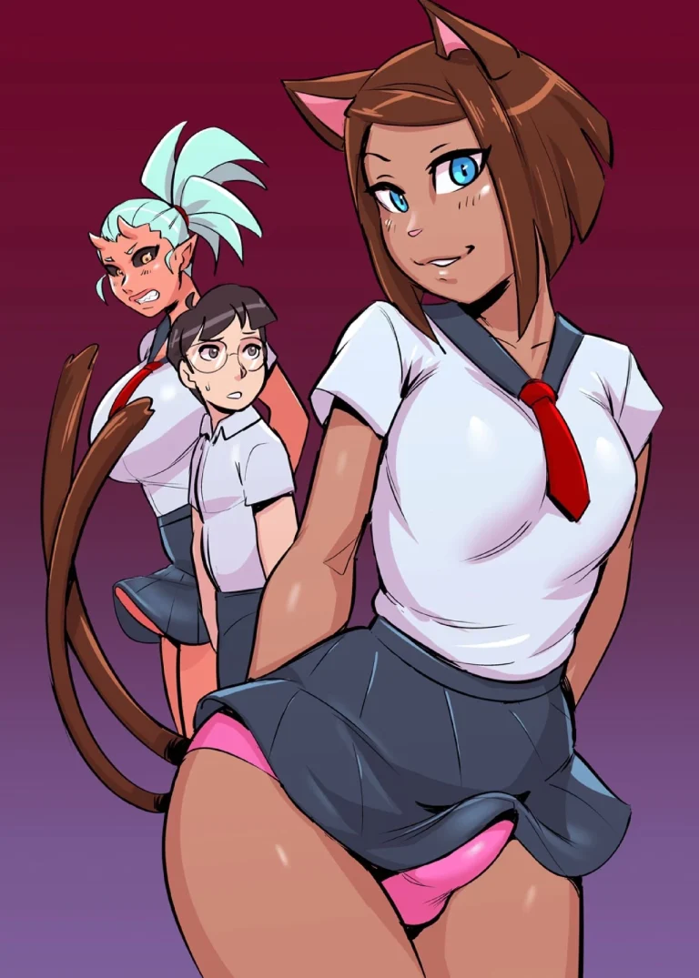 My School is filled with Yokai porn comic picture 62