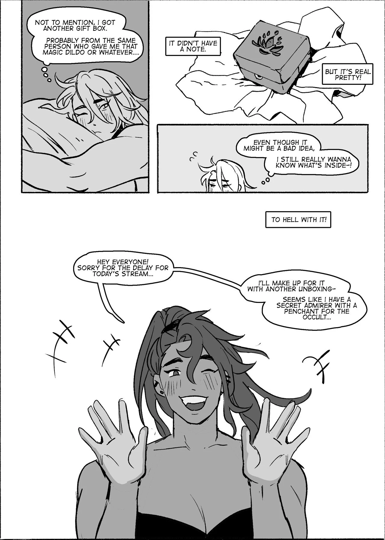 My Secret Admirer is a Witch? porn comic picture 13
