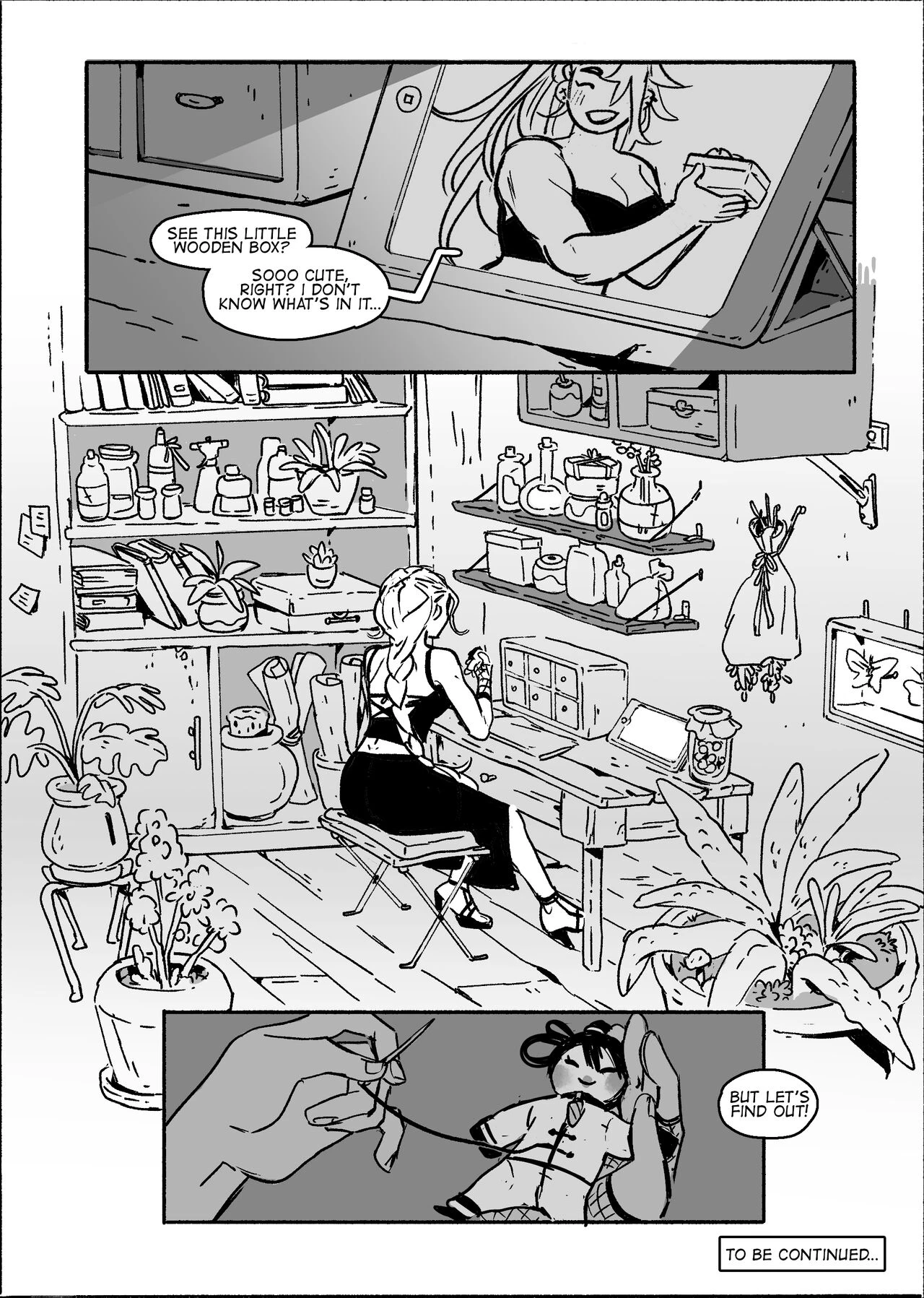 My Secret Admirer is a Witch? porn comic picture 14
