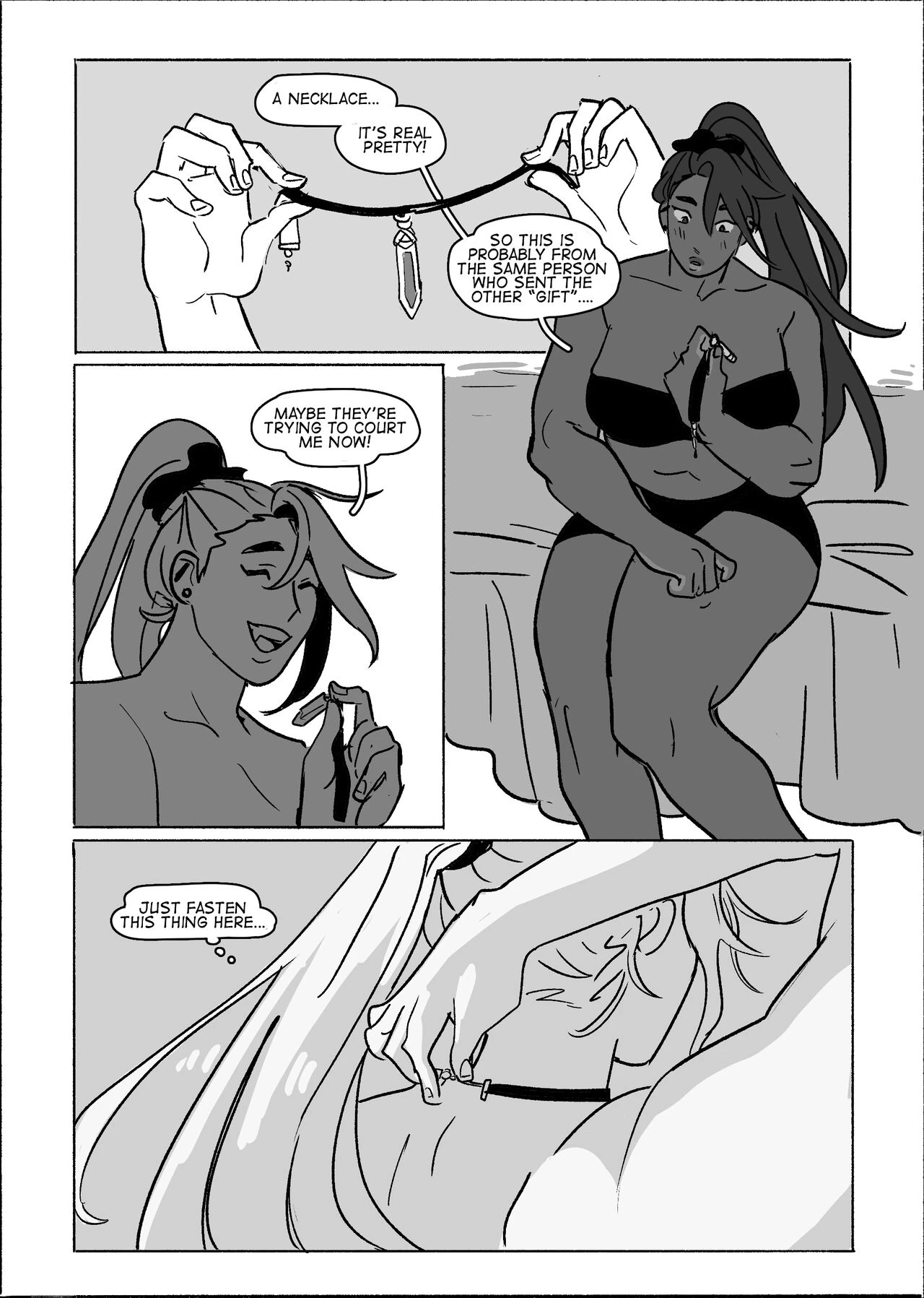 My Secret Admirer is a Witch? porn comic picture 15