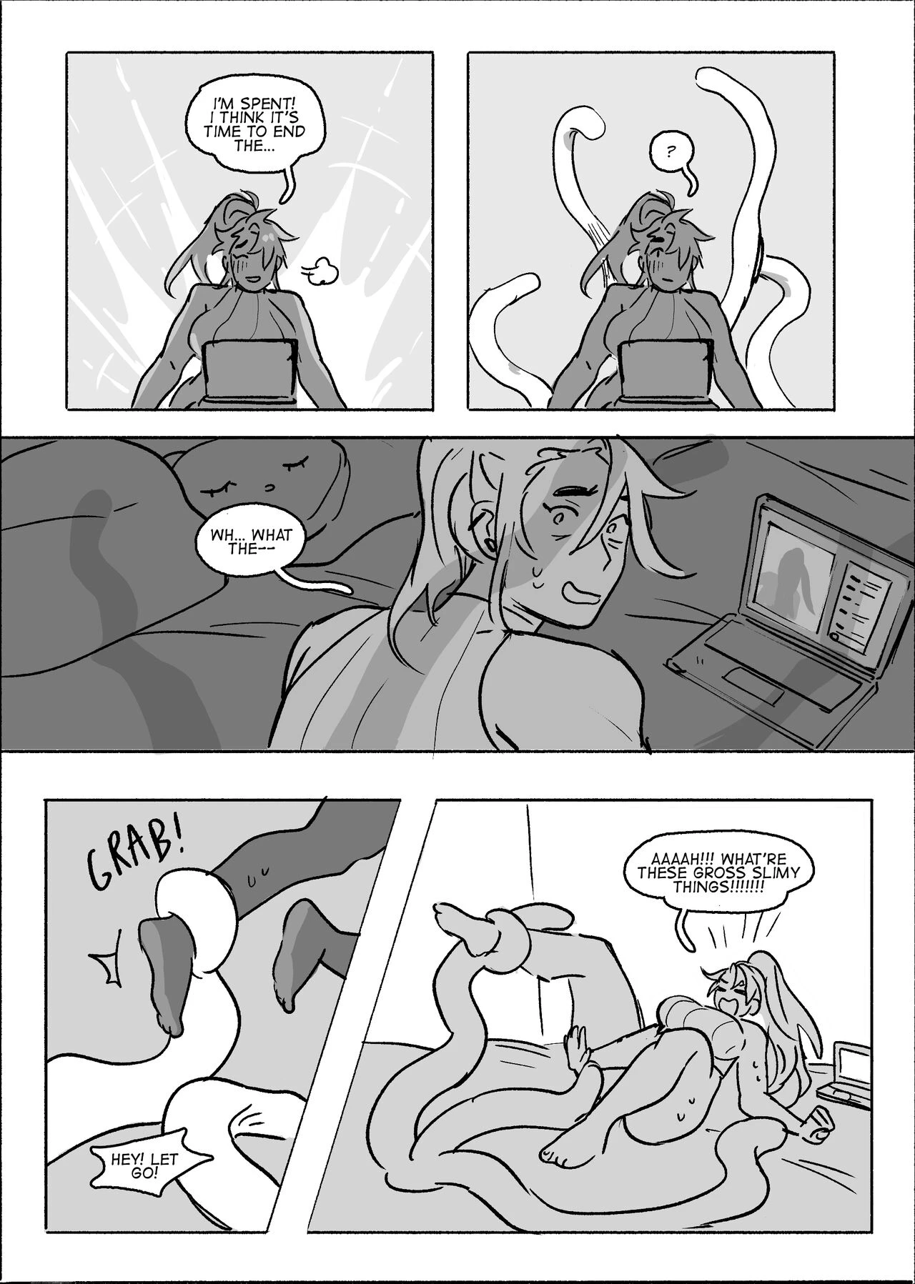 My Secret Admirer is a Witch? porn comic picture 7