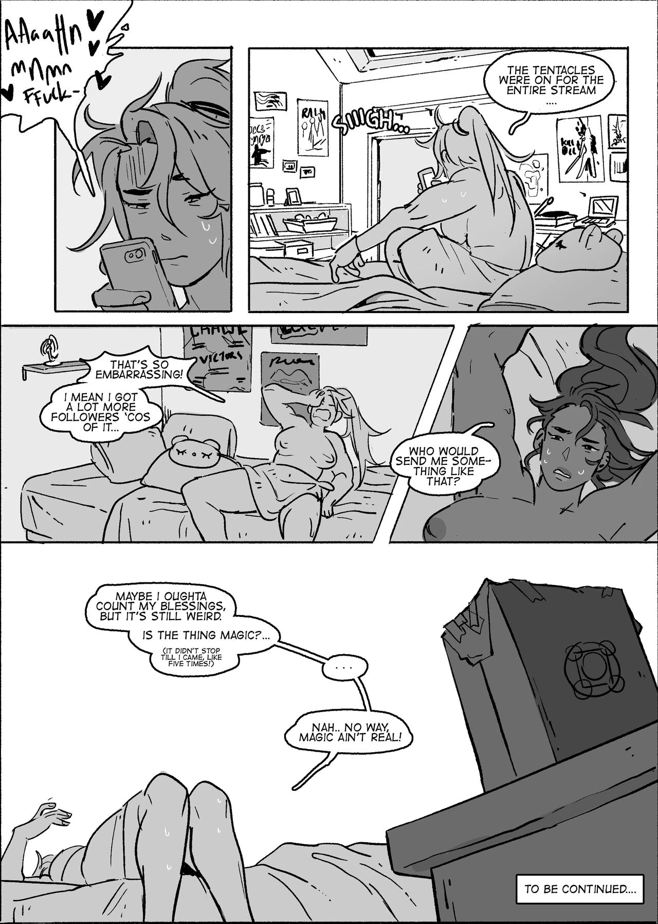 My Secret Admirer is a Witch? porn comic picture 9
