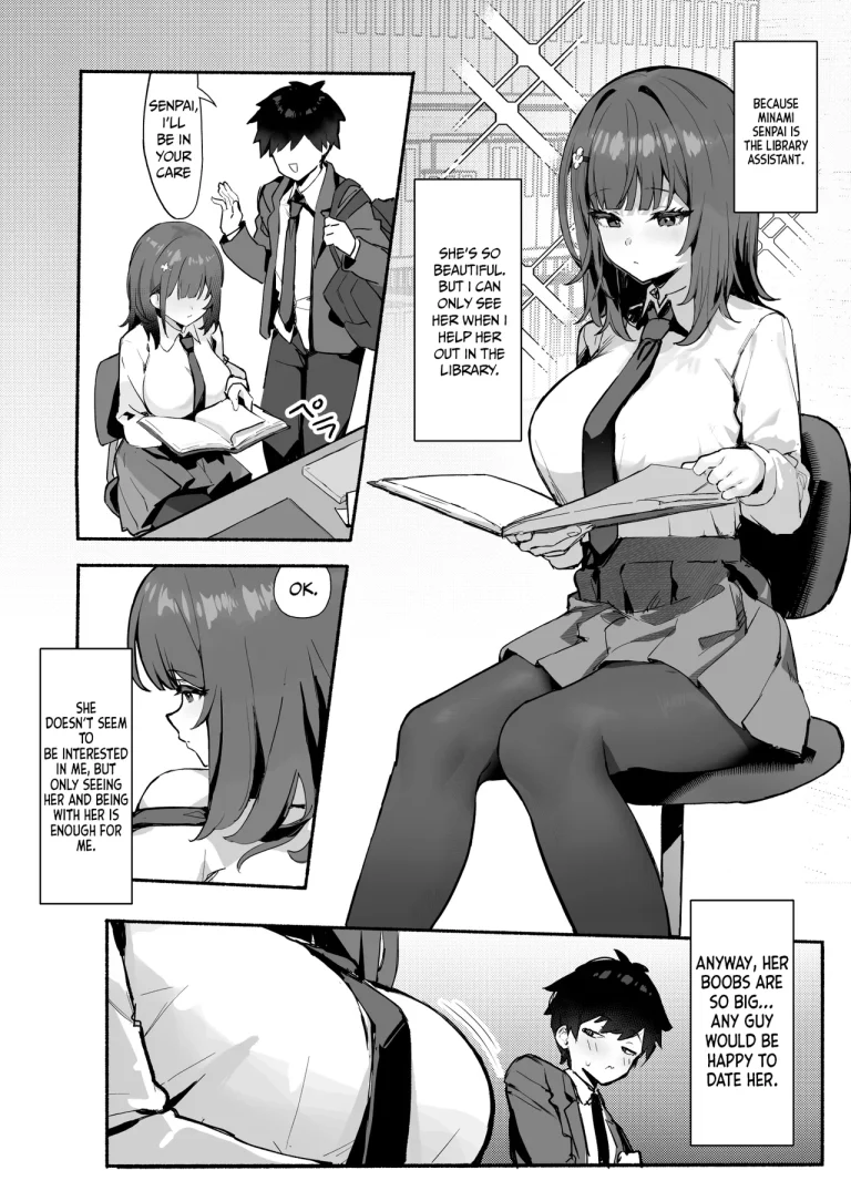My Secret with My Admired Senpai | Akogare no Senpai to Boku no Himitsu porn comic picture 5