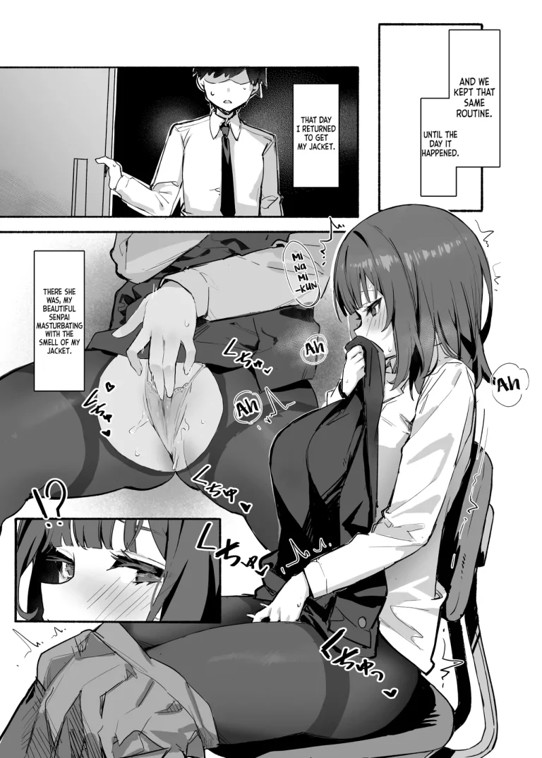 My Secret with My Admired Senpai | Akogare no Senpai to Boku no Himitsu porn comic picture 6